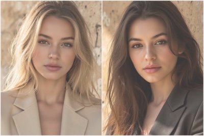 Two models from luxury Melbourne category